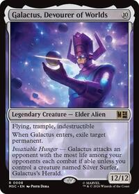 Galactus, Devourer of Worlds (Surge Foil), Commander: Marvel Super Heroes