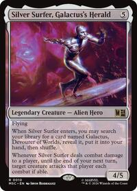 Silver Surfer, Galactus's Herald, Commander: Marvel Super Heroes