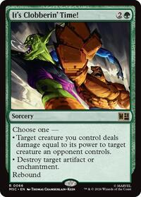 It's Clobberin' Time!, Commander: Marvel Super Heroes