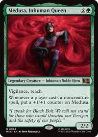 Medusa, Inhuman Queen (Surge Foil), Commander: Marvel Super Heroes