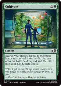 Cultivate, Commander: Marvel Super Heroes