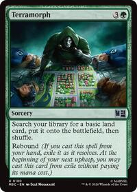 Terramorph (Surge Foil), Commander: Marvel Super Heroes