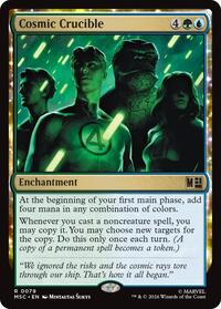Cosmic Crucible, Commander: Marvel Super Heroes
