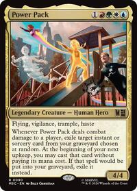 Power Pack (Surge Foil), Commander: Marvel Super Heroes