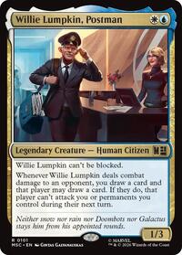 Willie Lumpkin, Postman (Surge Foil), Commander: Marvel Super Heroes
