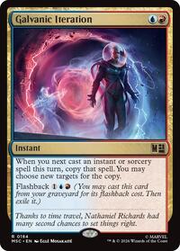 Galvanic Iteration (Surge Foil), Commander: Marvel Super Heroes