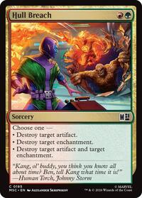 Hull Breach (Surge Foil), Commander: Marvel Super Heroes