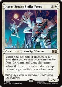 Hatut Zeraze Strike Force (Surge Foil), Commander: Marvel Super Heroes