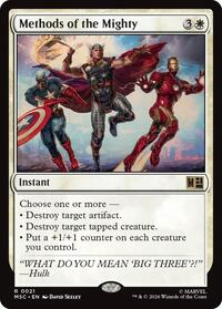 Methods of the Mighty (Surge Foil), Commander: Marvel Super Heroes
