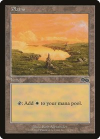 Plains (334), Urza's Saga