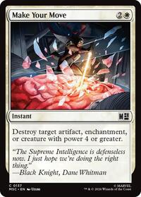Make Your Move (Surge Foil), Commander: Marvel Super Heroes