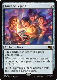 Tome of Legends (Surge Foil), Commander: Marvel Super Heroes