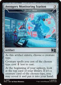 Avengers Monitoring Station - Herald's Horn (Surge Foil), Commander: Marvel Super Heroes