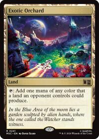 Exotic Orchard (Surge Foil), Commander: Marvel Super Heroes