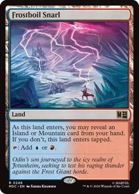 Frostboil Snarl (Surge Foil), Commander: Marvel Super Heroes