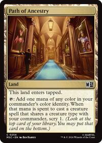Path of Ancestry (Surge Foil), Commander: Marvel Super Heroes