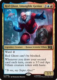 Red Ghost, Intangible Genius (Surge Foil), Commander: Marvel Super Heroes