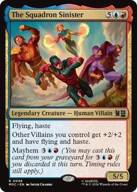 The Squadron Sinister (Surge Foil), Commander: Marvel Super Heroes