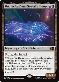 Damocles Base, Sword of Kang, Commander: Marvel Super Heroes