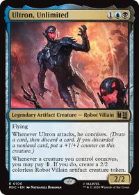 Ultron, Unlimited (Surge Foil), Commander: Marvel Super Heroes