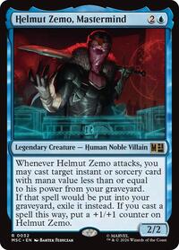 Helmut Zemo, Mastermind (Surge Foil), Commander: Marvel Super Heroes