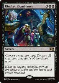 Kindred Dominance (Surge Foil), Commander: Marvel Super Heroes