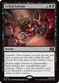 Lethal Scheme, Commander: Marvel Super Heroes
