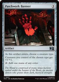 Patchwork Banner, Commander: Marvel Super Heroes