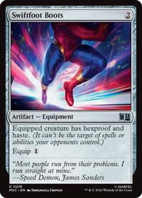 Swiftfoot Boots, Commander: Marvel Super Heroes