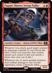 Puppet Master, String Puller (Surge Foil), Commander: Marvel Super Heroes