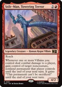 Stilt-Man, Towering Terror (Surge Foil), Commander: Marvel Super Heroes