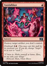 Vandalblast (Surge Foil), Commander: Marvel Super Heroes