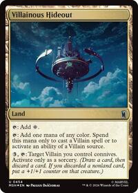 Villainous Hideout (Surge Foil), Marvel Super Heroes