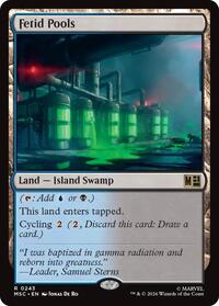 Fetid Pools (Surge Foil), Commander: Marvel Super Heroes