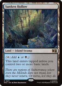 Sunken Hollow, Commander: Marvel Super Heroes
