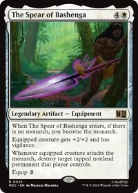The Spear of Bashenga, Commander: Marvel Super Heroes