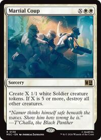 Martial Coup, Commander: Marvel Super Heroes