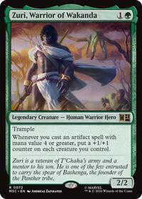 Zuri, Warrior of Wakanda, Commander: Marvel Super Heroes