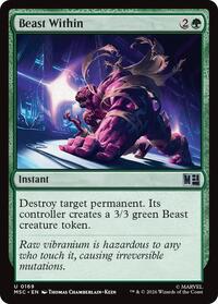 Beast Within, Commander: Marvel Super Heroes