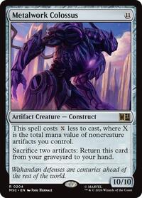 Metalwork Colossus, Commander: Marvel Super Heroes