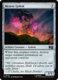 Meteor Golem, Commander: Marvel Super Heroes