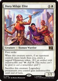 Dora Milaje Elite (Surge Foil), Commander: Marvel Super Heroes