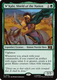 W'Kabi, Shield of the Nation (Surge Foil), Commander: Marvel Super Heroes