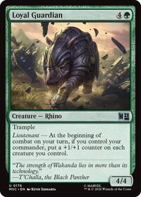 Loyal Guardian (Surge Foil), Commander: Marvel Super Heroes