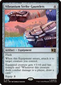 Vibranium Strike Gauntlets (Surge Foil), Commander: Marvel Super Heroes