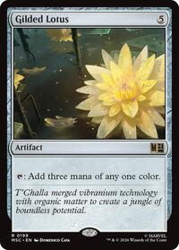 Gilded Lotus (Surge Foil), Commander: Marvel Super Heroes