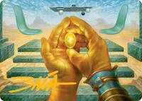 The Mind Stone Art Card (Gold-Stamped Signature), Art Series: Marvel Super Heroes