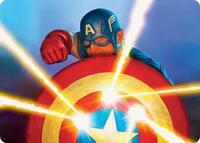 Captain's Defense Art Card, Art Series: Marvel Super Heroes
