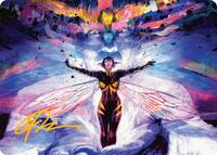 Pym Particles Art Card (Gold-Stamped Signature), Art Series: Marvel Super Heroes