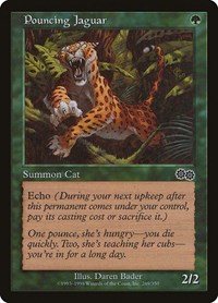 Pouncing Jaguar, Urza's Saga